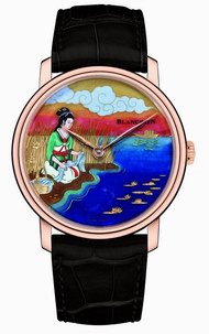 寶珀Blancpain藝術大師工作室年度巨獻“四大美人”高級定制腕表