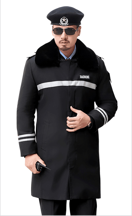 保安冬裝大衣 