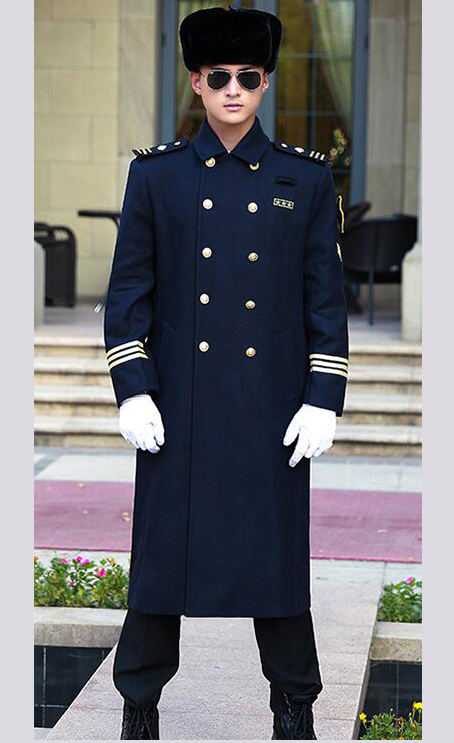 保安冬裝大衣 