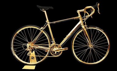 英國Goldgenie 推出24K純金自行車