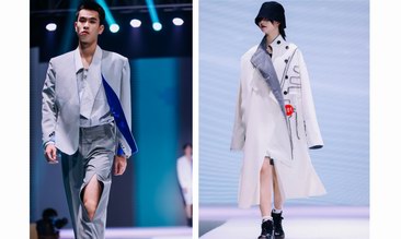 閩江學院服裝與藝術工程學院作品亮相大學生時裝周
