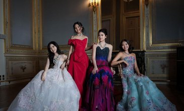 巴黎名媛舞會如期舉行 中國女孩趙若熙Roxie Zhao表示既是榮幸也是激勵